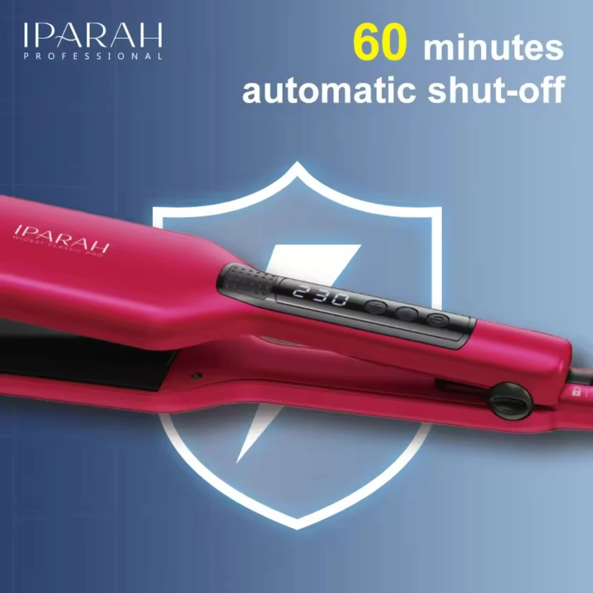 IPARAH Hair Straightener Professional Straightener for Hair Electric Hair Brushes Straightener Curler Wet Dry Salon Tools P-120 - Image 5